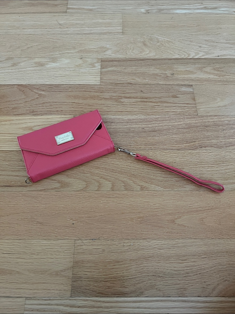 Pink Wristlet Wallet/Phone Case